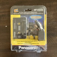 Panasonic RP-CK450 Car Power Adaptor and Car Stereo Cassette Adapter