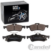 Eurobrake BremsbelÄGe Satz Hinterachse Passend FÜR Daihatsu Charade Toyota