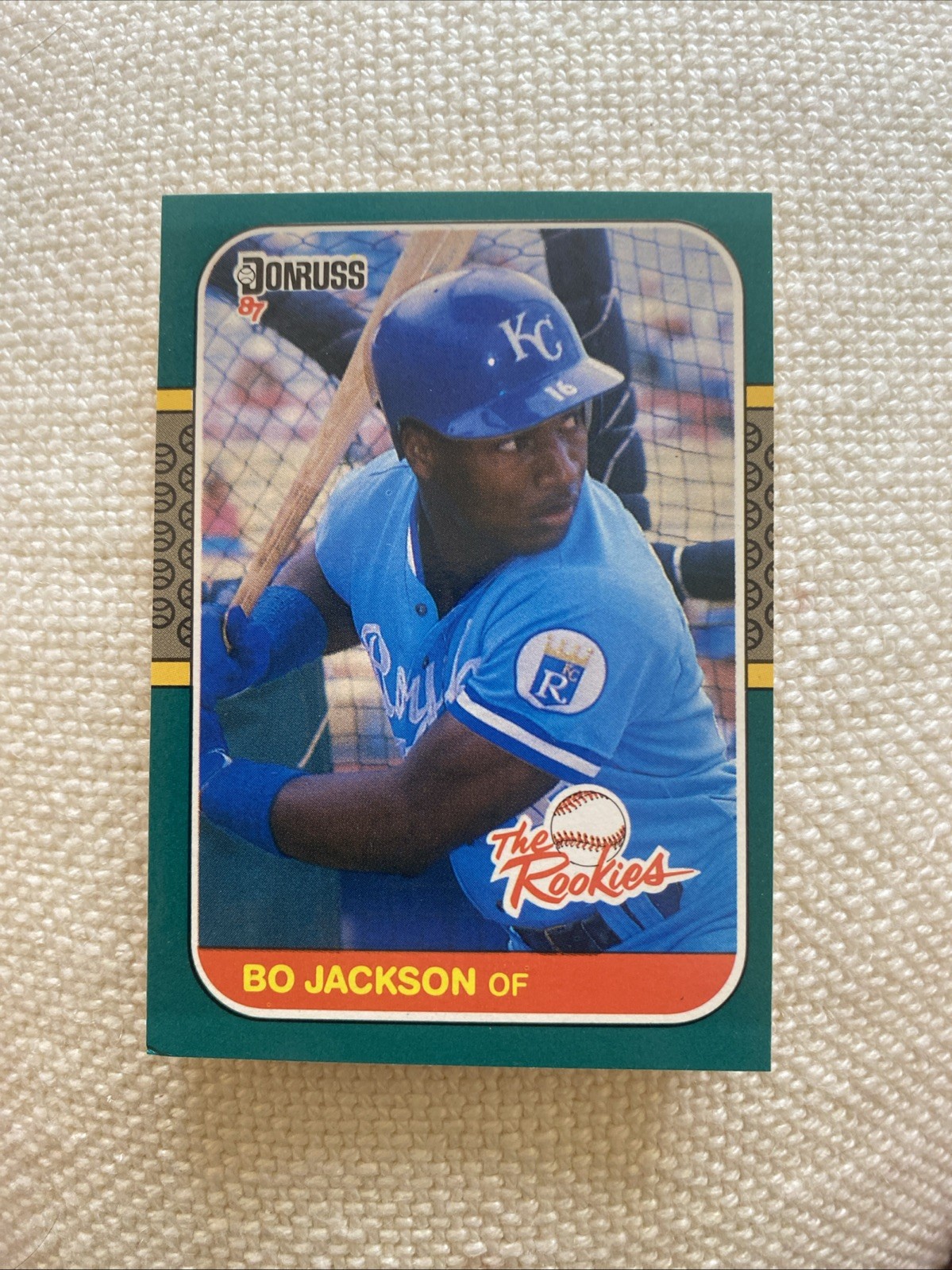 1987 Donruss Bo Jackson The Rookies RC See Pics!!