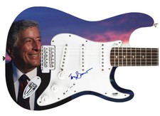Tony Bennett Signed Autographed Guitar ACOA