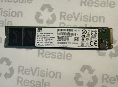 HPE 480GB M.2 NVMe Gen3 SSD VS000480KXALB P13688-004