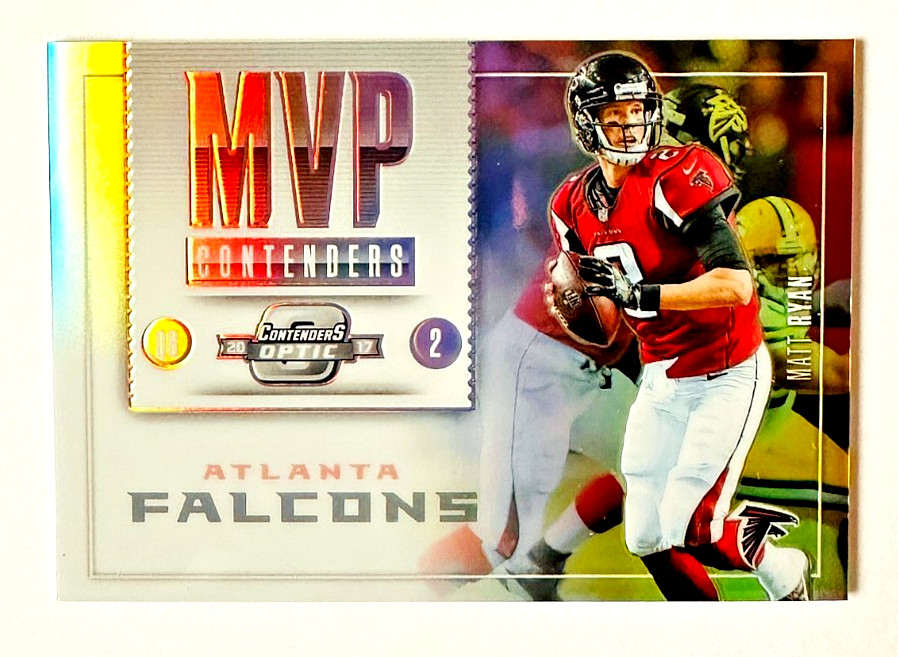 2017 Contenders Optic Matt Ryan SILVER Prizm Card SP #/99 MVP Falcons Legend!