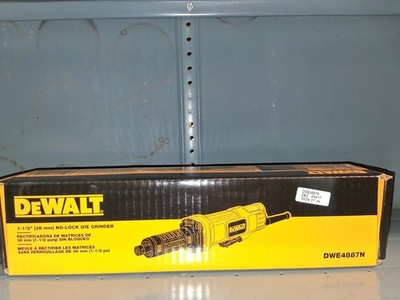 DEWALT DWE4887N 1-1/2'' 4.2-Amp Corded Die Grinder (No-Lock) - Brand New In Box!