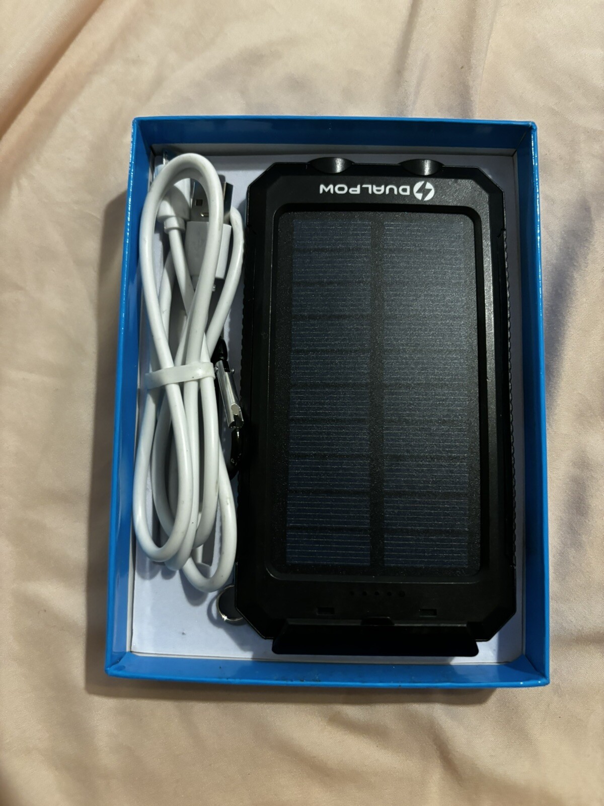 Branded- 2000000 mAh Solar Power Bank for Mobile-image