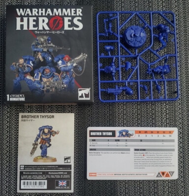 Warhammer 40k Space Marine BROTHER THYSOR GRENADE Kill Team Justian