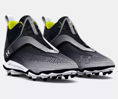 Under Armour UA Highlight Hammer MC Mid Football Cleats 3025085-100 Mens Size 12 Under Armour Men main image 4