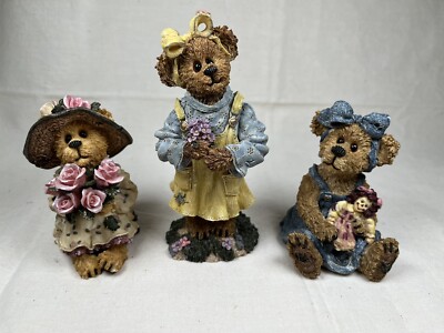 ミダースオキナエビス美品 70ミリ Boyds Bears Collectible Figurines (Collection of 3 Pieces