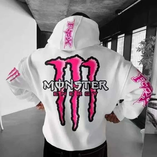 Suéter con capucha 3D Monster Energy Fashion para hombre diseño multicolor DE - Imagen 19 de 42