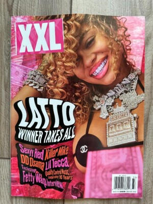XXL Magazine Winter 2023 Issue LATTO WINNER TAKES ALL Sexy Red RUN DMC Flo Milli
