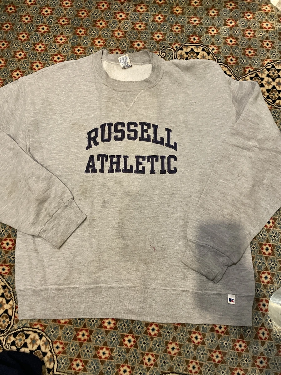Men's Russell athletic gray and navy sweatshirts size large | eBay