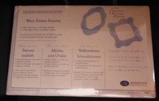 Creative Memories Scrapbook Wavy Frames Patterns Oval Square NIP