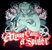 Along Came A Spider T-shirt Black Free USA Shipping!