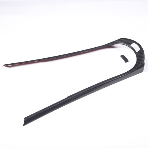 Carbon Fiber Car Gear Shift Panel Trim Frame Cover For Benz G-Class W464 2019 UP - Picture 5 of 8