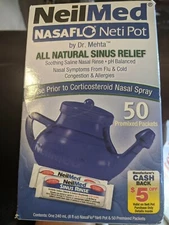 All natural sinus relief Neti Pot
