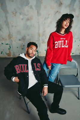 chicago bulls varsity jacket primark