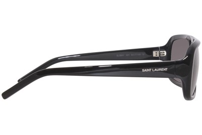 NEW Saint Laurent SL569Y Black Aviator Pilot Sunglasses Saint Laurent SL569Y Aviator Sunglasses in Black – Designer  main image 4