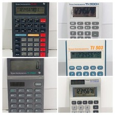 Texas Instruments TI Calculators-Used- 5 Choices