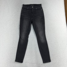 Lucky Brand Uni fit Black Ankle Skinny Stretch Jeans Size 3 27-29 A 26"x26.5 