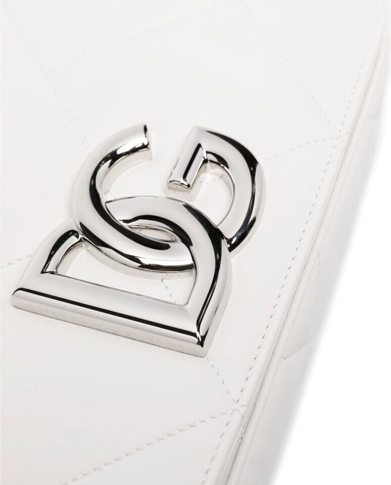 a2c　Dolce&Gabbana エンボスロゴレザーバッグ Dolce&Gabbana DG Logo Flap Leather Shoulder Bag | Neiman Marcus