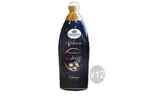 12pz L'ANGELICA OLIO DI ARGAN Bagnoschiuma Emolliente 500ml corpo shower gel - Imagen 1 de 1