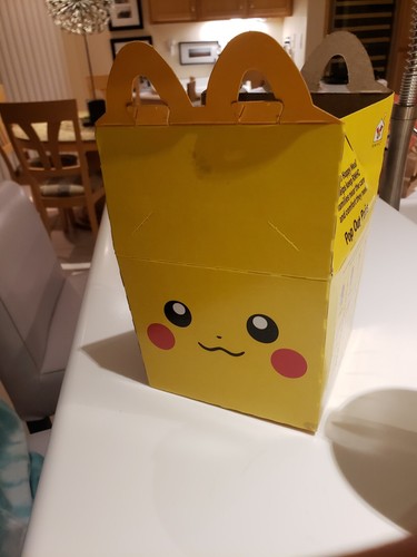 pikachu mcdonalds happy meal box