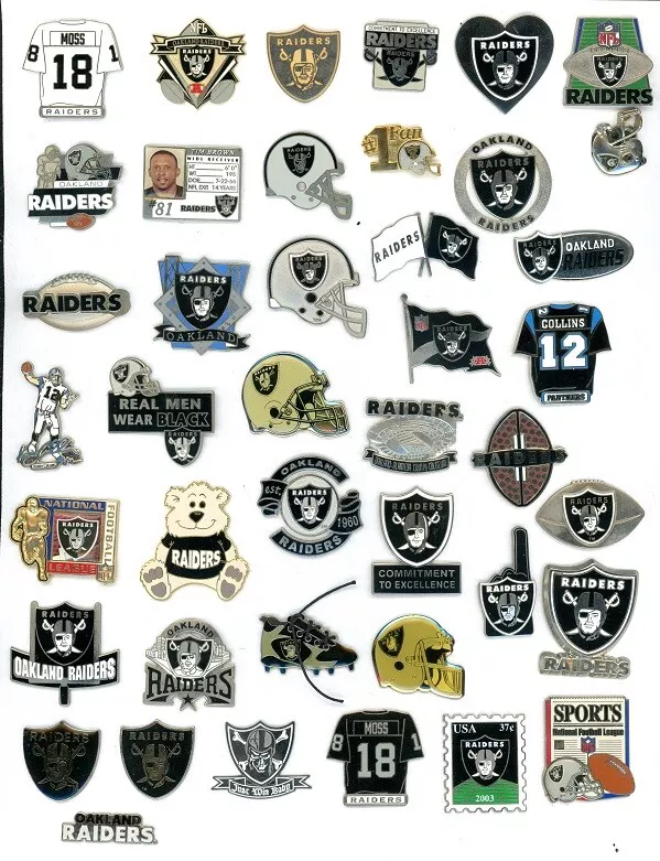 Las Vegas Raiders Established 1960 Pin