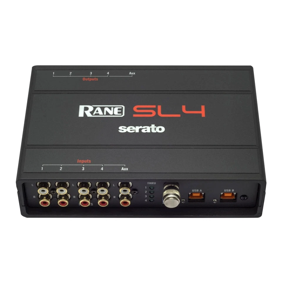 RANE SL4 DJ Interface with Serato DJ (2) USB Ports / Input for (4) Turntables - Image 2 of 4