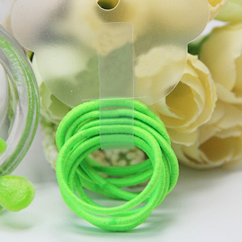 10Pc Colorful Girls Elastic Hair Tie Kids Mini Ponytail Holder Rubber Band Rings - Picture 24 of 47