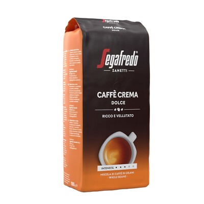 SEGAFREDO Caffe Crema Dolce Coffee Beans 1000g / 1kg / 35.3oz