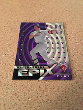 1998 PINNACLE EPIX MARK MCGWIRE PURPLE PLAY #E18 OLD ST. LOUIS CARDINALS