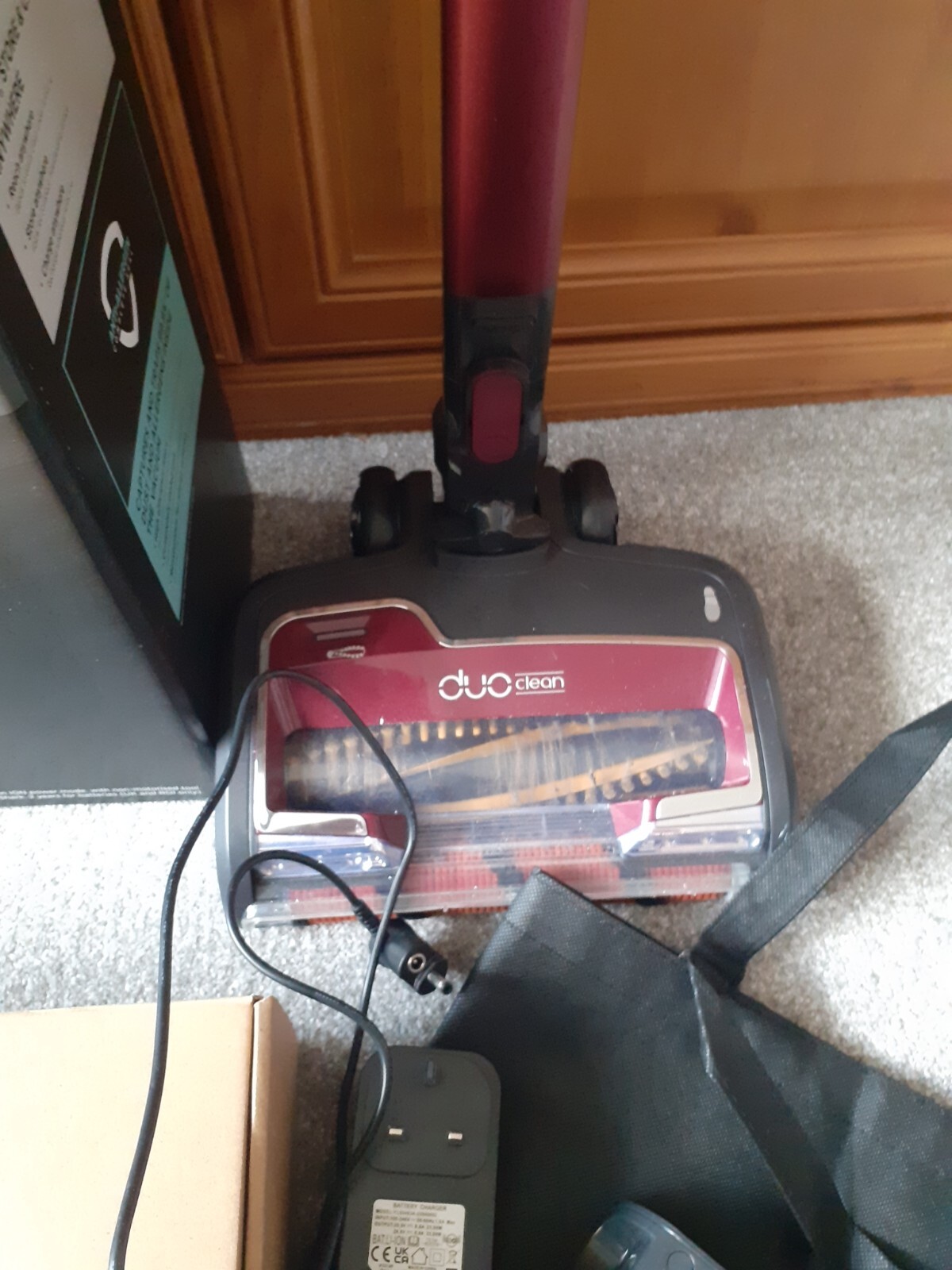 Shark Anti Hair Wrap HEPA Pet Vacuum Cleaner IZ251UKT 2 Battery Cordless Red eBay