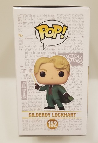 Neu im Karton Funko PoP! Harry Potter Gilderoy Lockhart Figur mit Schutz C Desc - Bild 4 von 7