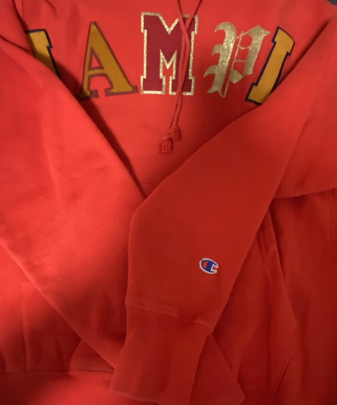 Champion Script Logo Reverse Weave Medium Pullove… - image 6