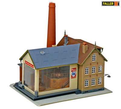 FALLER 130960 Brauerei, 176 x 165 x 180 mm, Bausatz, H0, Neu, OVP