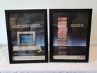 Atari 520 Stfm Summer Pack Duo FRAMED ADVERT GAME POSTER A4 8X12" X 2