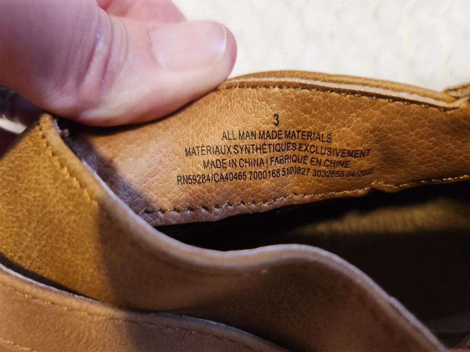 Gymboree 女孩短靴踝靴 尺码 3 二手状况完好 棕色 穿过一次 — 第 4/4 张图片