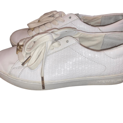 Scarpe Michael Kors MK Sneakers Lusso Logo Designer Tono Oro Scuola Tutti i  Giorni