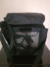 Used Hisonic HS120B Portable Speaker System with Microphones and Carry Bag