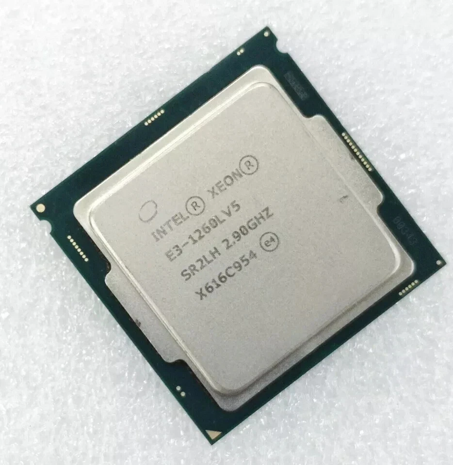 Intel Xeon E3-1260L V5 E3-1260LV5 SR2LH 2.90GHz 4-Core LGA 1151 CPU Processor - Image 4 of 4