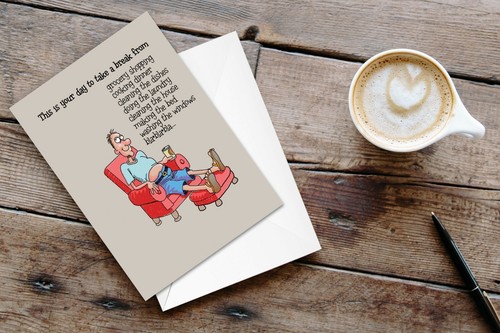 25 Funny Birthday Card Assortment -USA Made -Full Color Front & Inside ! - 743 - Picture 9 of 10