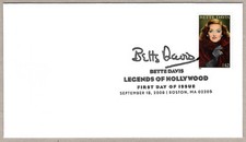 US FDC # 4350 42c Bette Davis, Legends - Post Office Issue in Original Packaging
