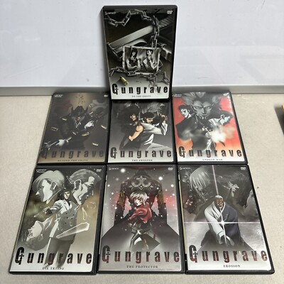Gungrave - Vol. 1-7 (DVD, 2004) Complete Series 13023228696| eBay
