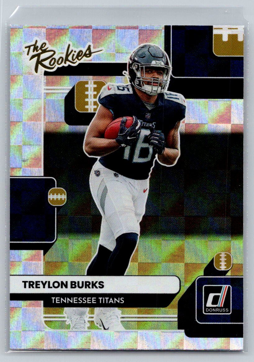 2022 Donruss #TR-12 Treylon Burks The Rookies