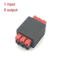 6 way 30A DC power splitter distribution fits Anderson Powerpole connector B