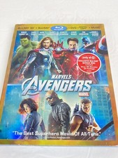 Marvel  s The Avengers Target Exclusive Blu-Ray 3D Blu-Ray DVD 4 Disc  Music