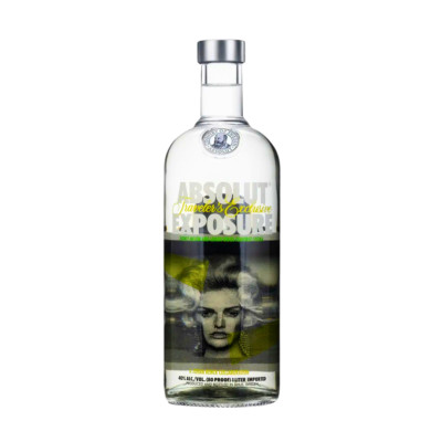 Absolut Vodka 1L Exposure 2   Limited Edition 2013 - Wodka Sammleredition