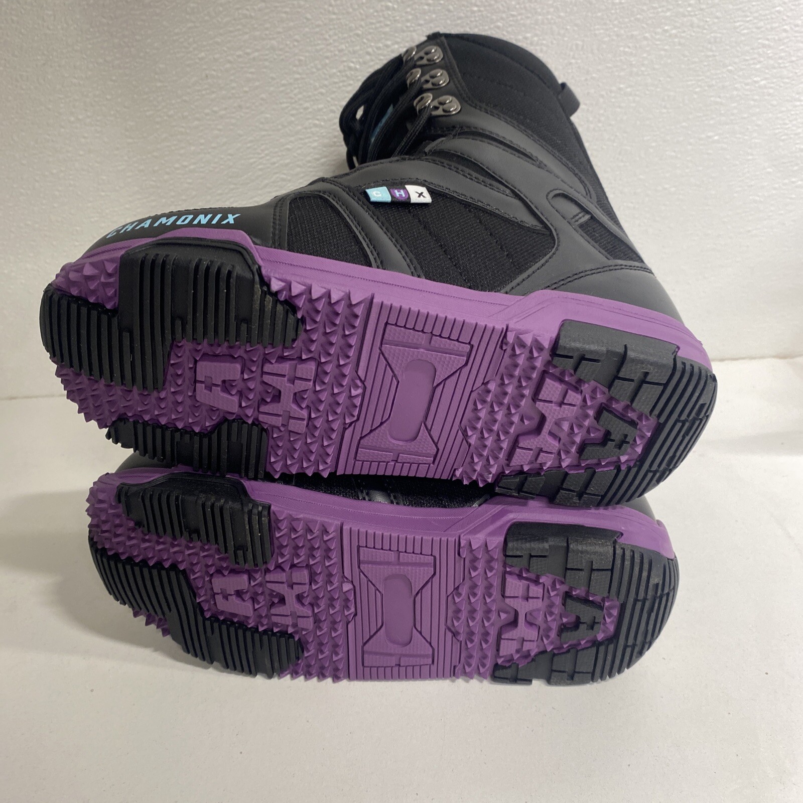 CHAMONIX CHAVANNE WOMEN'S SIZE 9.5 SNOWBOARD BOOTS Black/ Purple 2r2