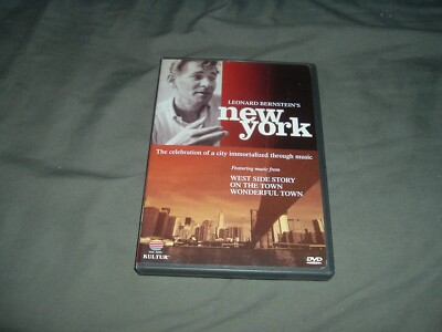 Leonard Bernstein's New York (DVD, 1997) RARE OOP