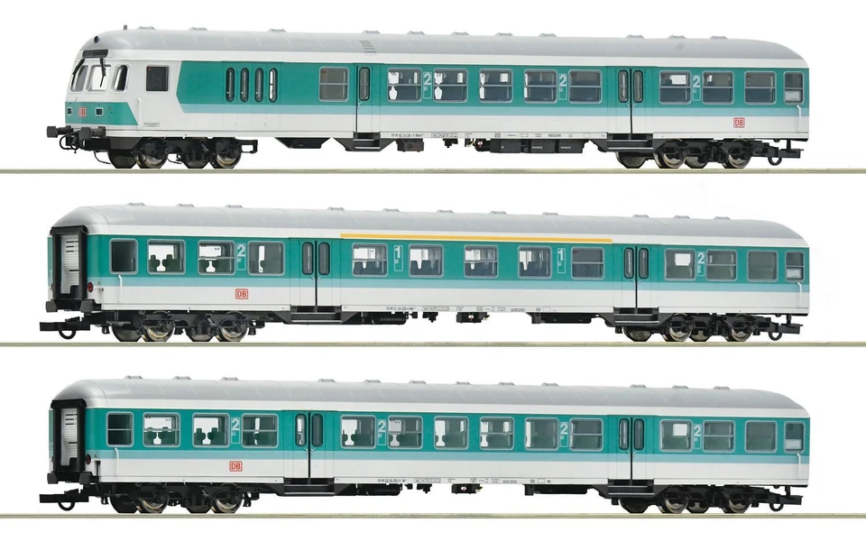 Roco H0 6200034 3er Set Nahverkehrswagen der DB AG