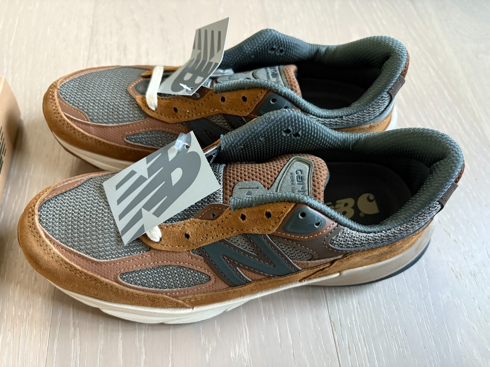 Size 6.5 - New Balance Carhartt WIP x 990v6 Made in USA Sculpture Center